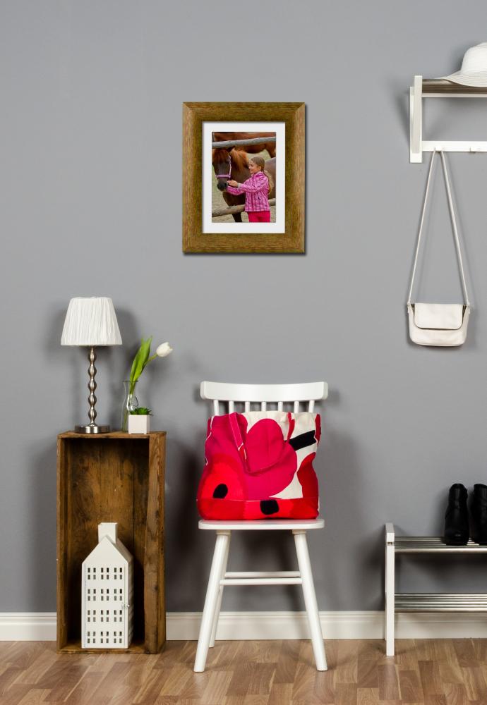 Ramverkstad Rahmen Tibro Grün - Größe nach Wunsch