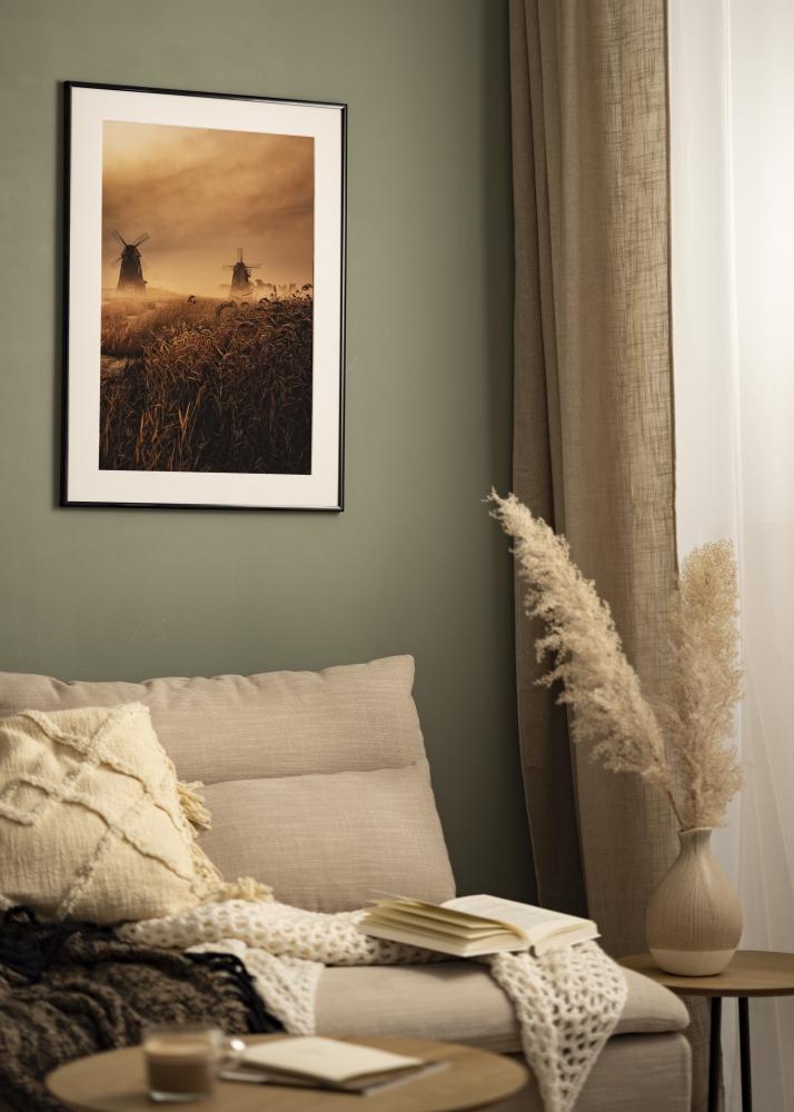 Artlink Rahmen BGA Modern Style Acrylglas Schwarz 50x56 cm