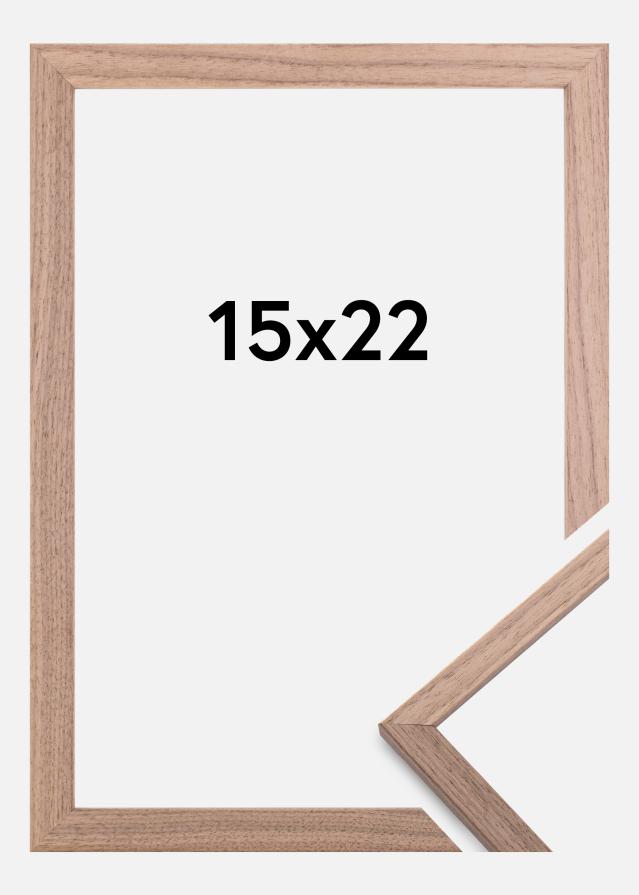 Galleri 1 Rahmen Edsbyn Walnuss Hell 15x22 cm