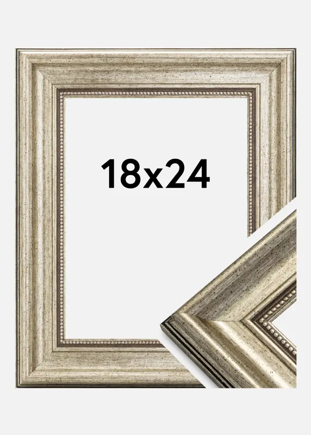 Estancia Rahmen Rokoko Silber 18x24 cm