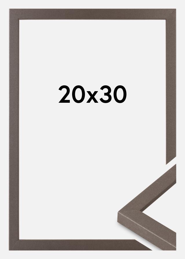 BGA Rahmen Modern Acrylglas Graphit 20x30cm