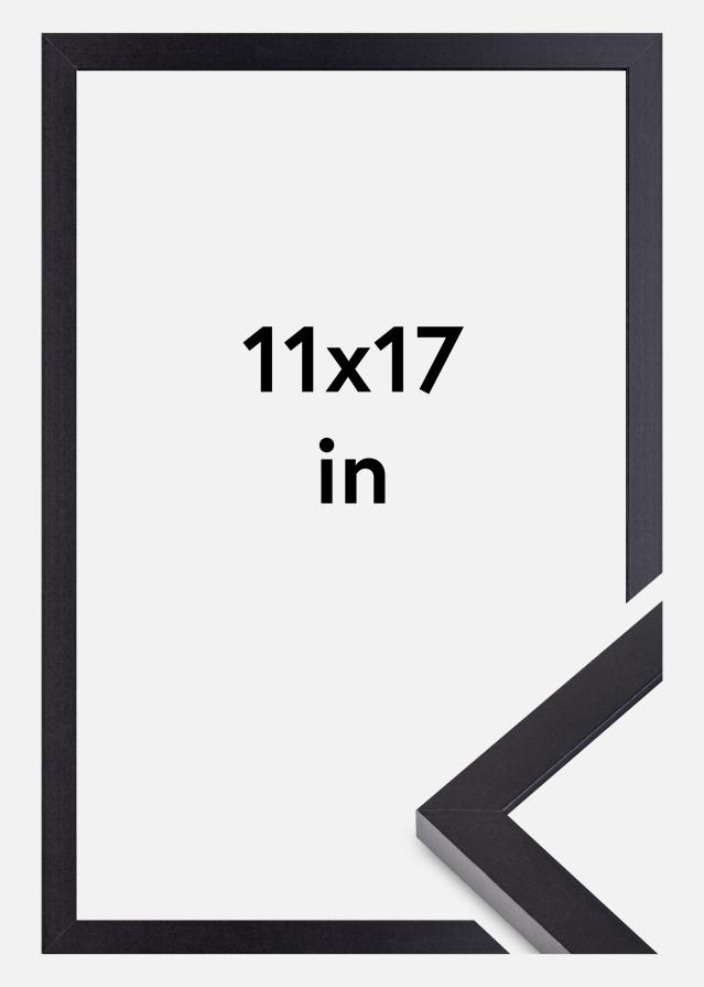 BGA Rahmen Selection Acrylglas Schwarz 11x17 inches (27,94x43,18 cm)