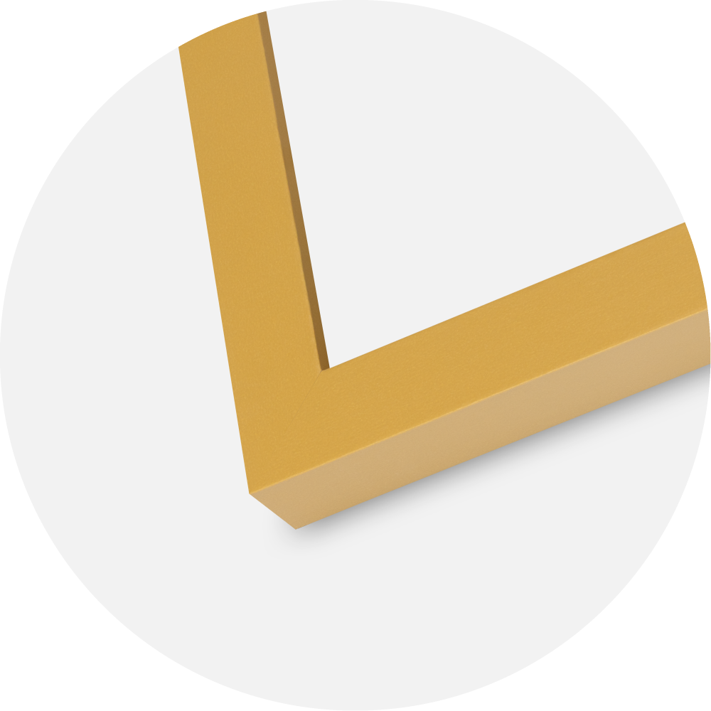 Jämtlands Ramfabrik Rahmen Selection Acrylglas Pineapple Yellow 59.4x84 cm (A1)