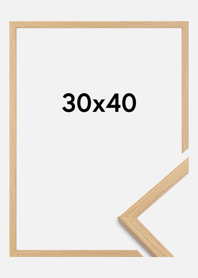 Estancia Rahmen Galant Acrylglas Eiche 30x40 cm