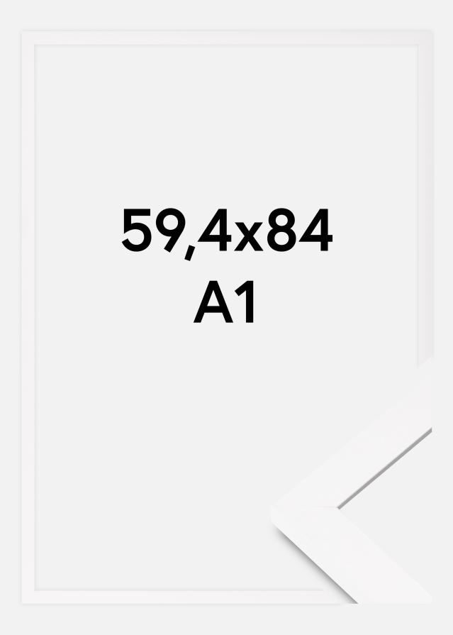 BGA Rahmen BGA Classic Acrylglas Weiß 59,4x84,1 cm (A1)