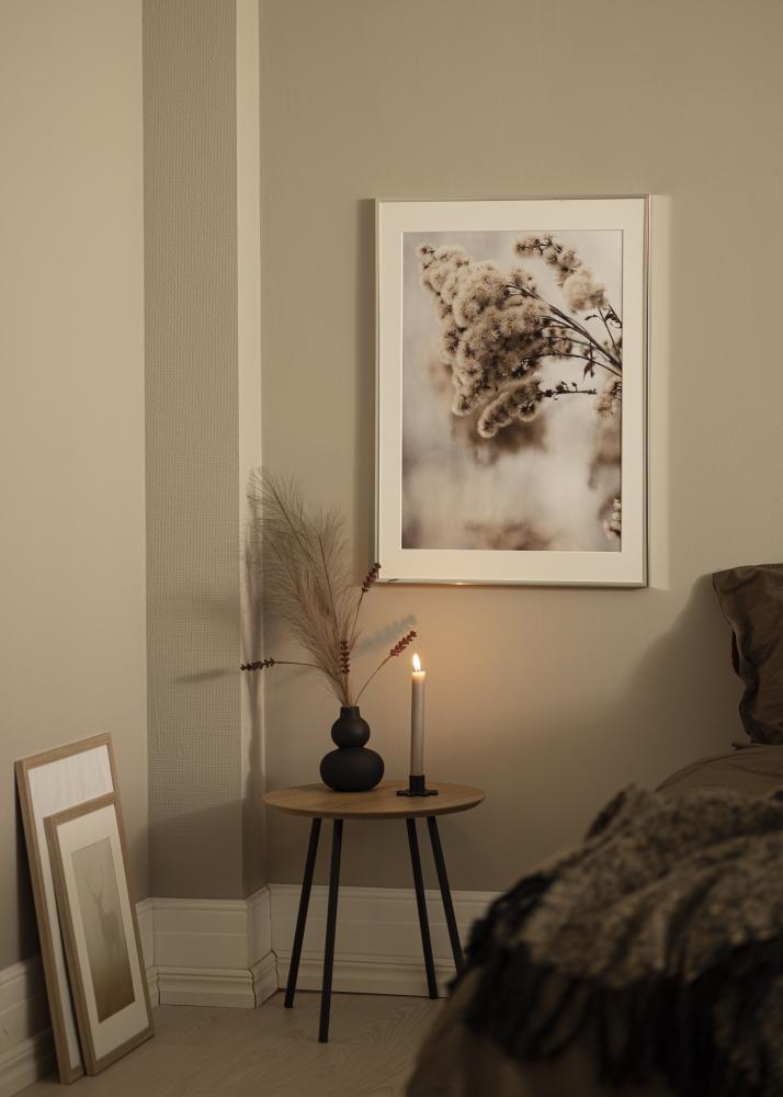 Estancia Rahmen Aluminium Acrylglas Silber Glänzend 70x100 cm