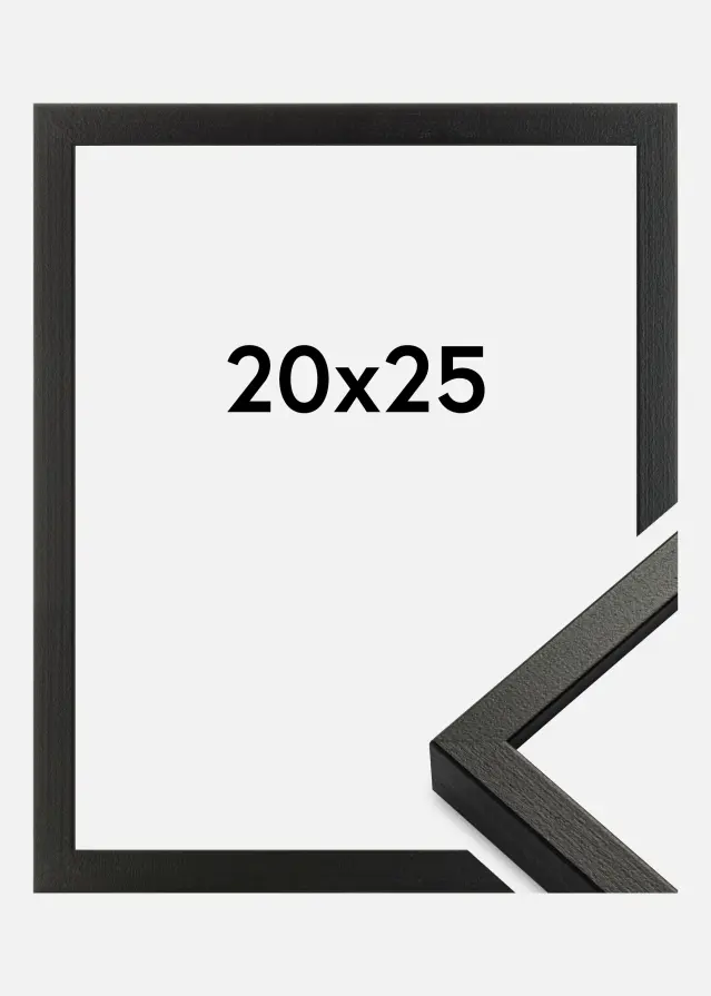 Focus Rahmen Vivaldi Schwarz 20x25 cm
