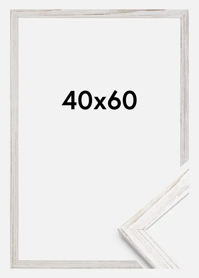 Estancia Rahmen Stilren Acrylglas Vintage White 40x60 cm