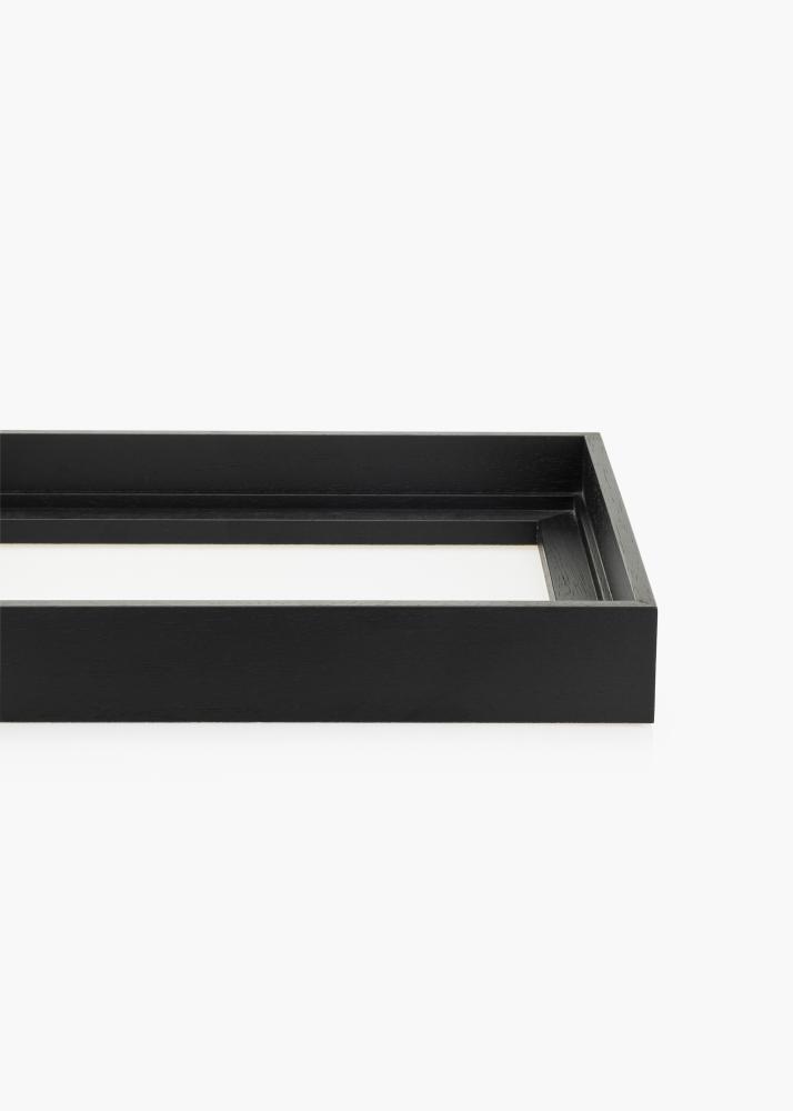 Mavanti Bilderrahmen für Leinwand Scranton 3D Schwarz 50x60 cm