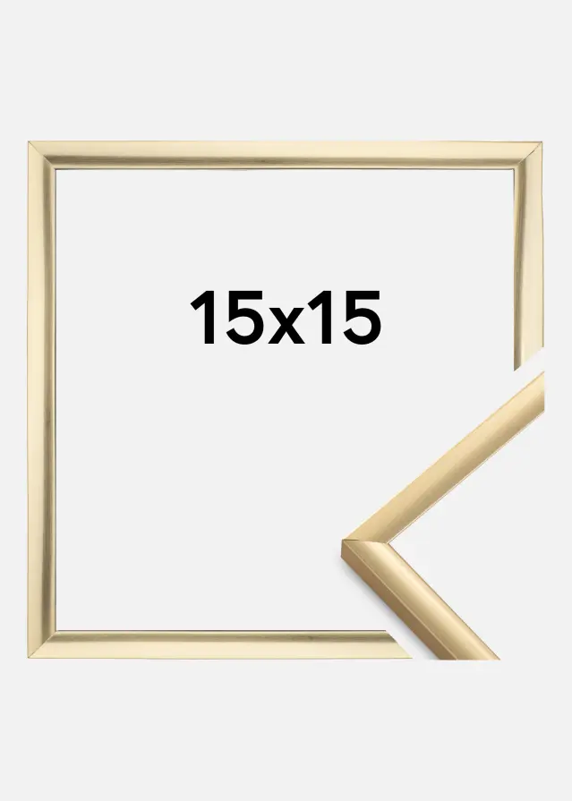 Walther Rahmen New Lifestyle Gold 15x15 cm