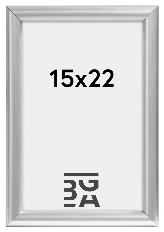 Bubola e Naibo Rahmen Pla-Style Silber 15x22 cm