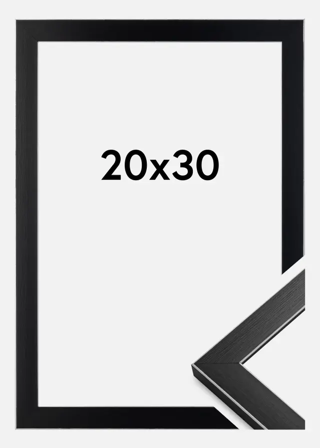 Galleri 1 Rahmen New York Schwarz 20x30 cm
