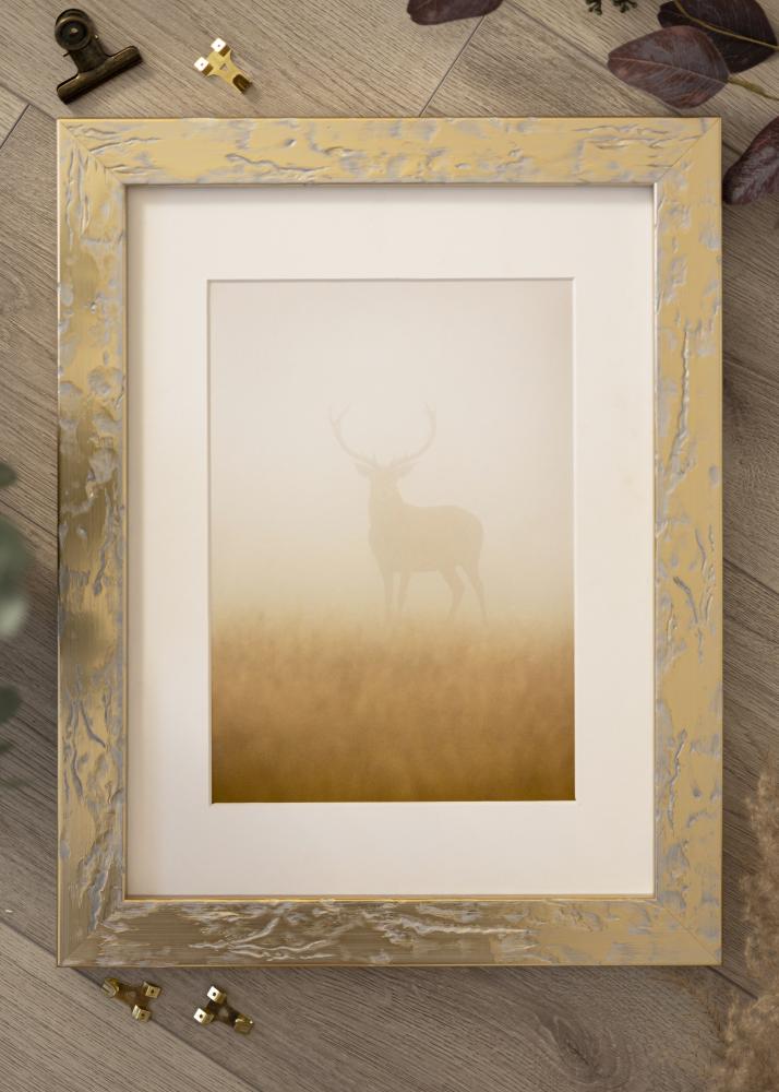 Ramverkstad Rahmen Freja Gold - Größe nach Wunsch