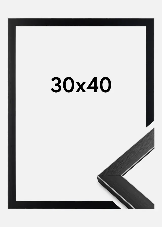 Galleri 1 Rahmen New York Schwarz 30x40 cm