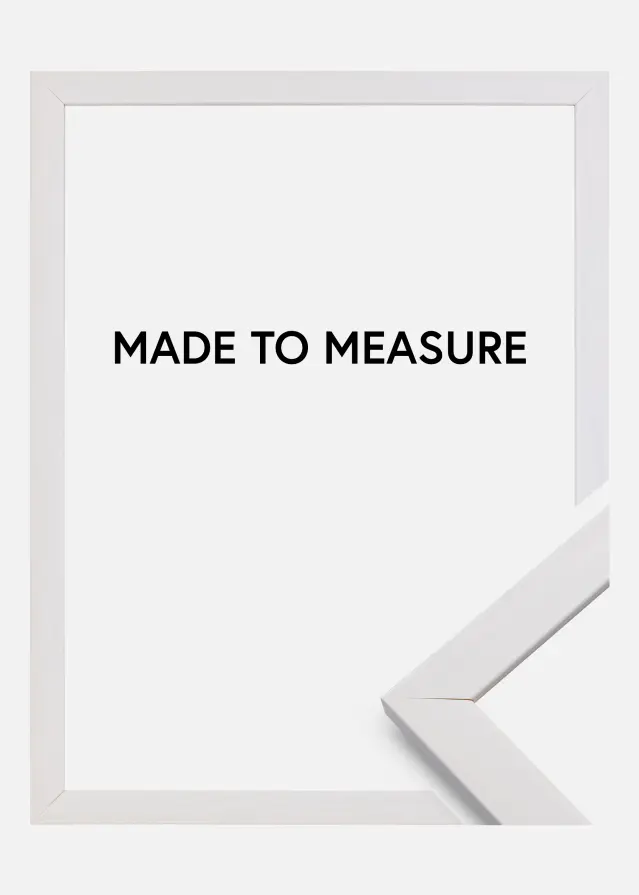 Ramverkstad Rahmen Stilren Weiß - Größe nach Wunsch