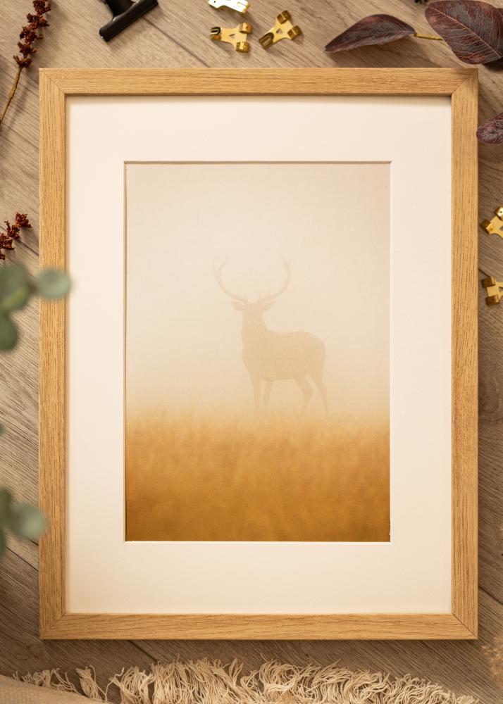 Mavanti Rahmen Hermes Acrylglas Natural Oak 70x100 cm