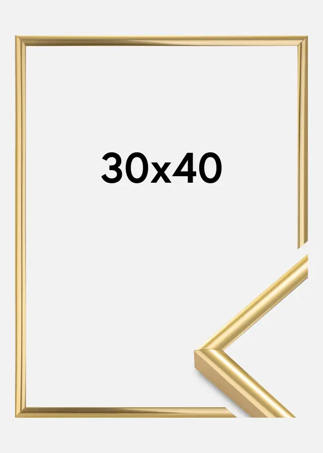 Estancia Rahmen Victoria Acrylglas Gold 30x40 cm