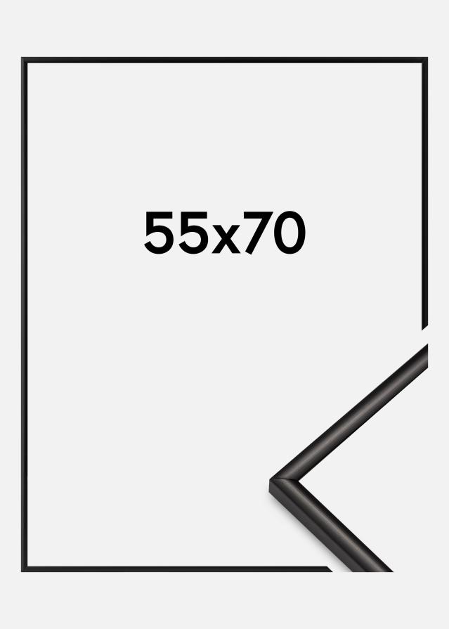 BGA Rahmen Scandi Acrylglas Matt Schwarz 55x70 cm
