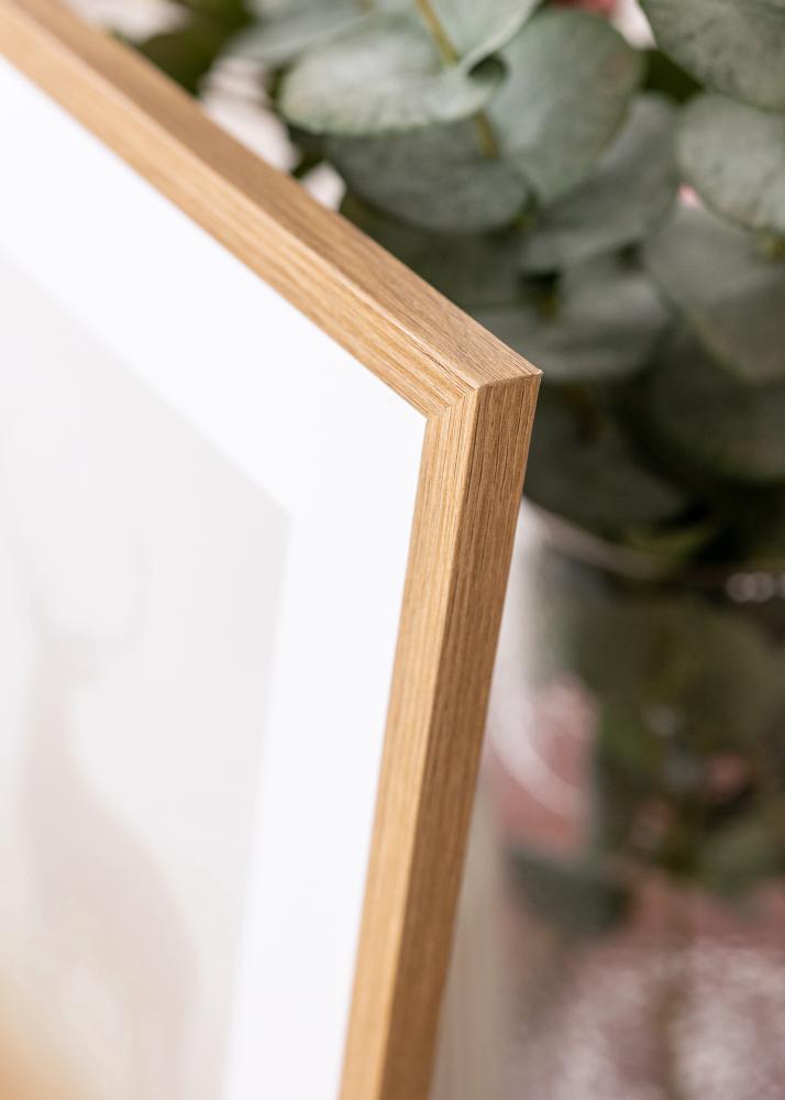 BGA Rahmen Modern Acrylglas Teak 21x29,7cm (A4)