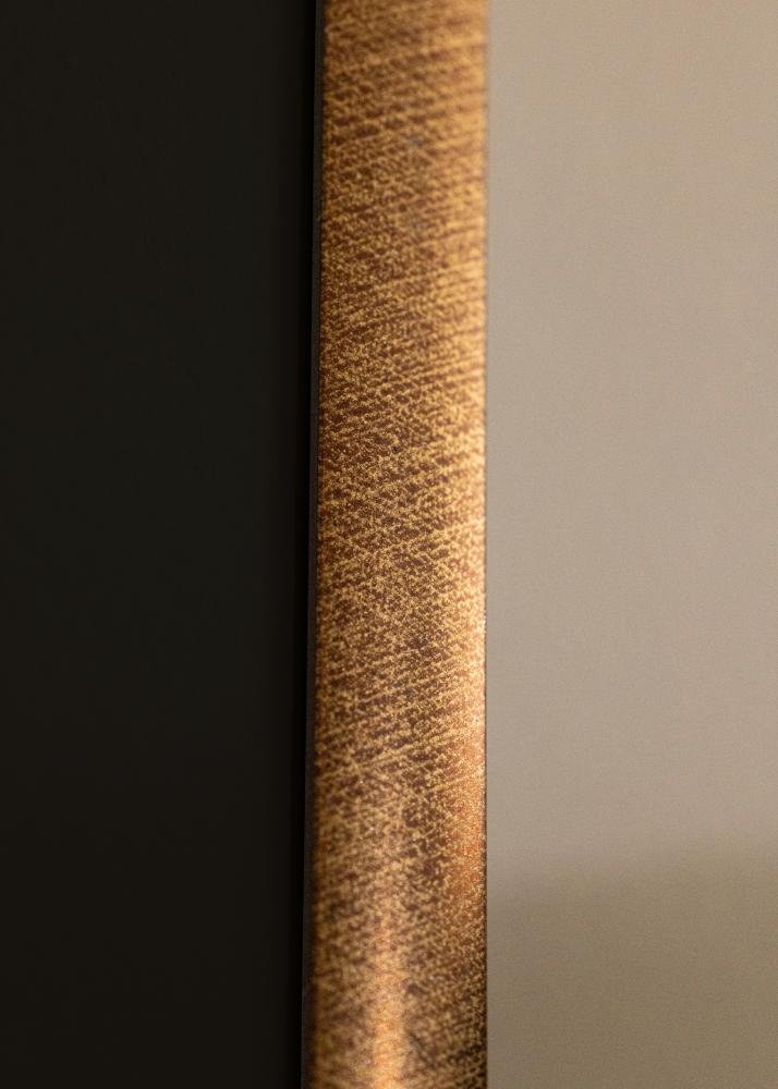 Ram med passepartou Rahmen New Lifestyle Bronze 70x100 cm - Passepartout Schwarz 62x85 cm