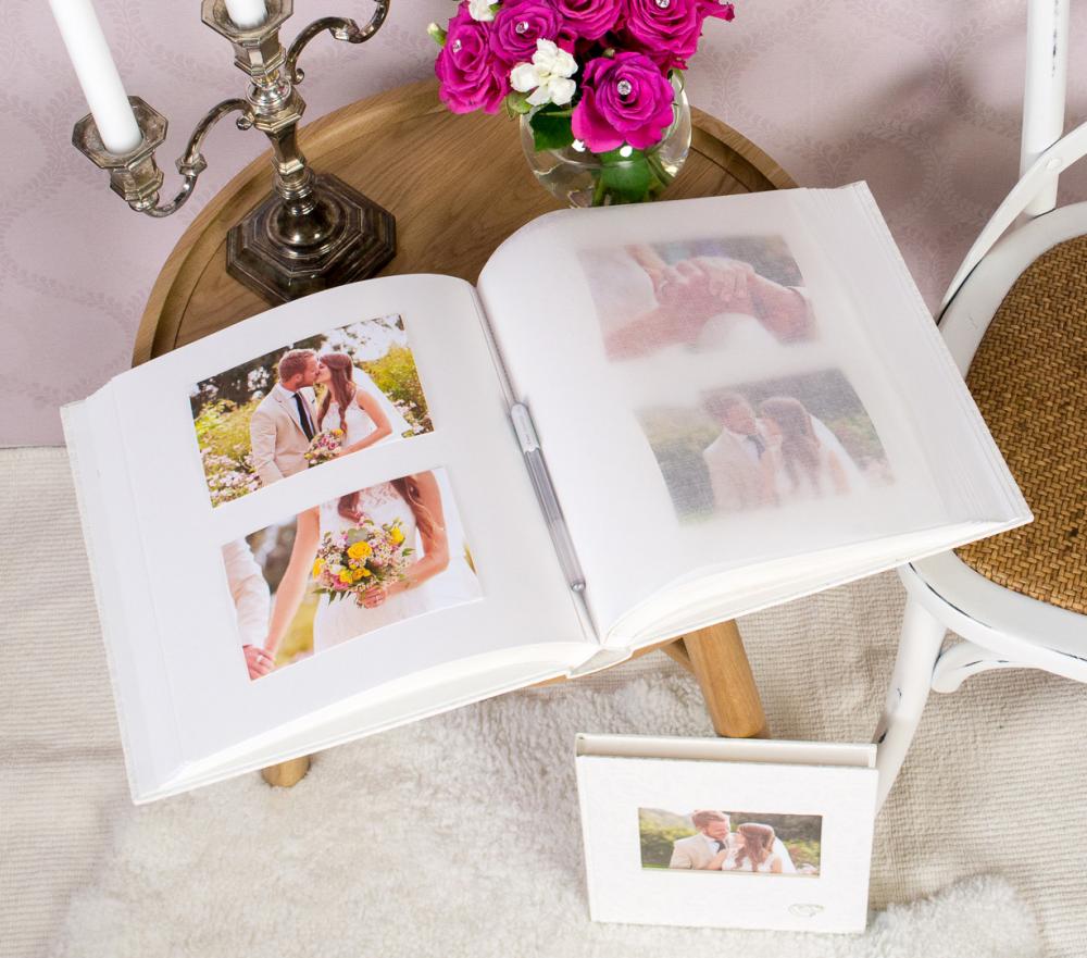 Walther Music Album - 28x30,5 cm (60 weiße Seiten / 30 Blatt)