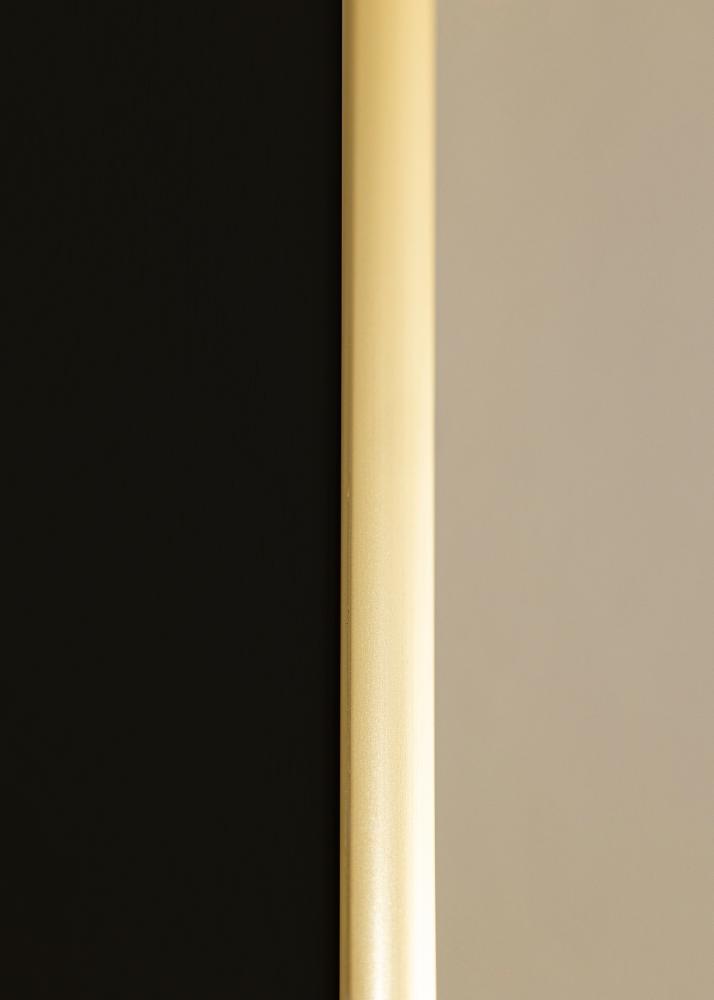 Ram med passepartou Rahmen New Lifestyle Gold 30x40 cm - Passepartout Schwarz 18x27 cm