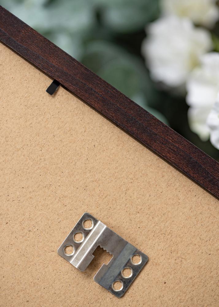 BGA Rahmen BGA Classic Acrylglas Nussbaum 60x90 cm