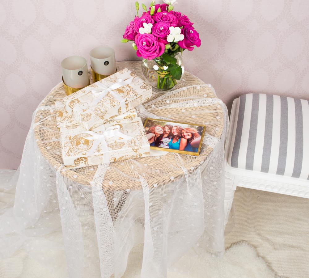 Eiri Kehykset Rahmen Slät Metall Gold 10x15 cm