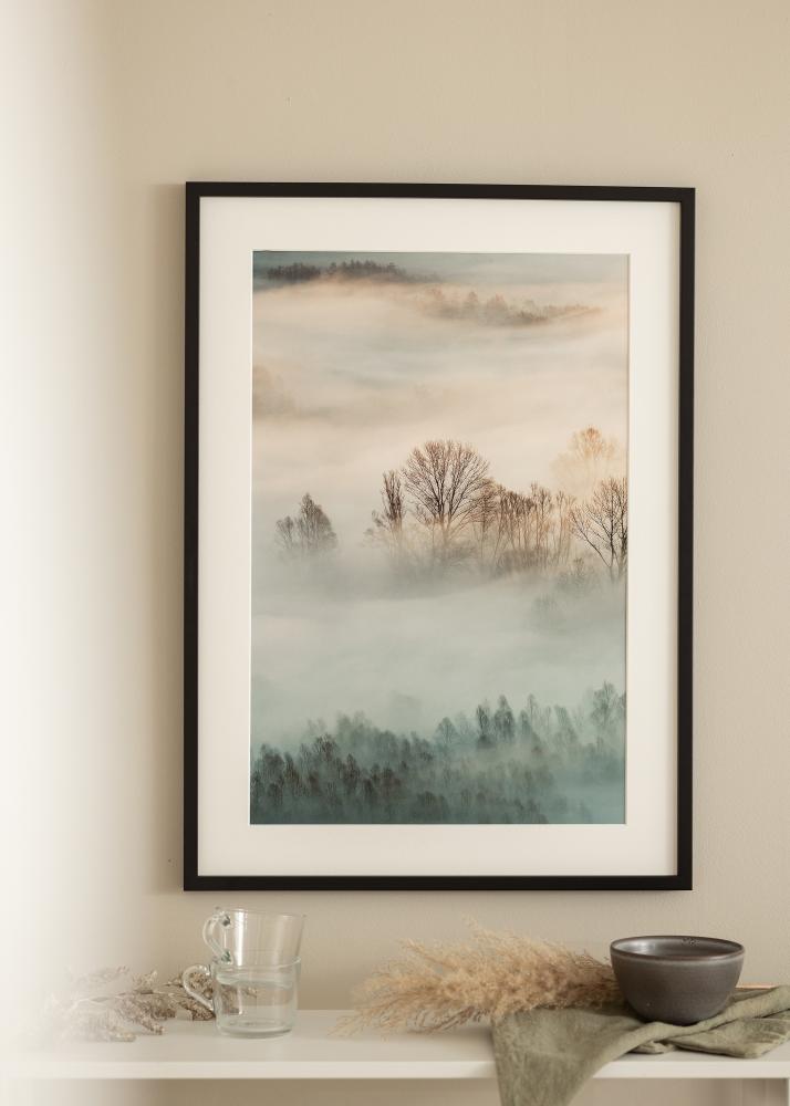 Estancia Rahmen Exklusiv Schwarz 60x80 cm