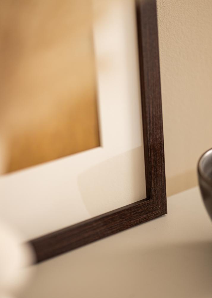 BGA Rahmen Deco Acrylglas Walnuss 20x30 cm