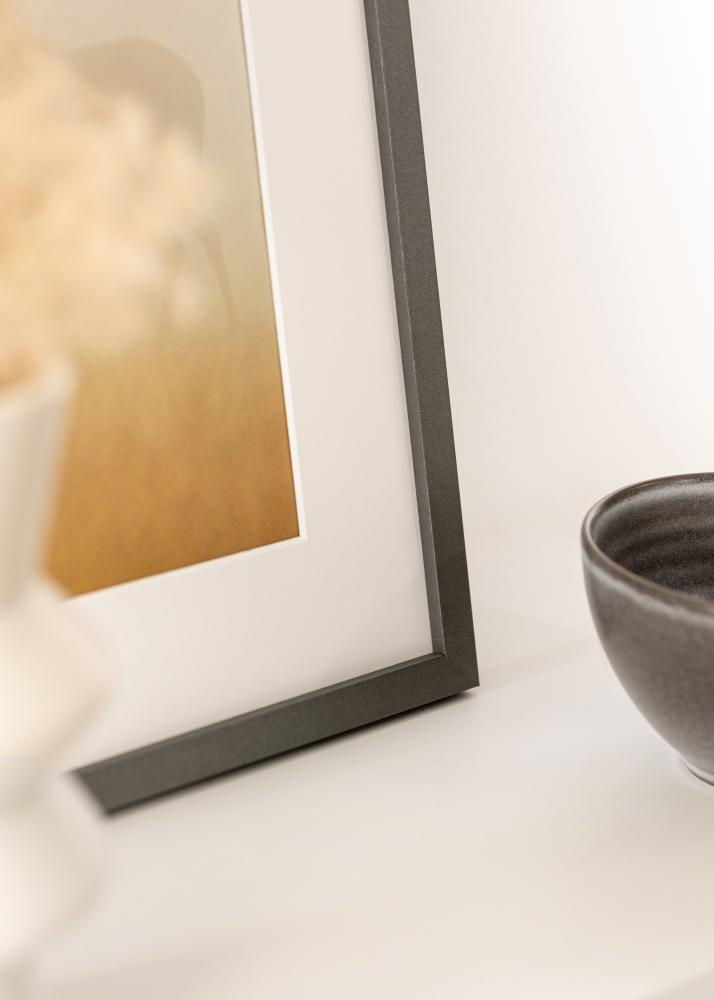 BGA Rahmen Modern Acrylglas Graphit 29,7x42cm (A3)