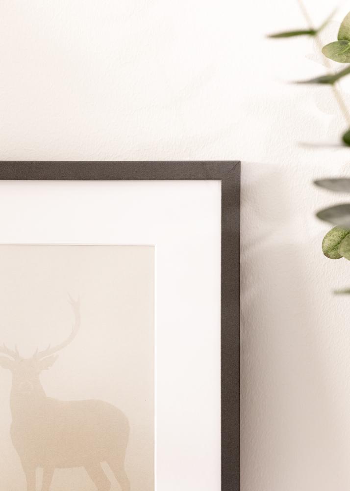 BGA Rahmen Modern Acrylglas Graphit 29,7x42cm (A3)