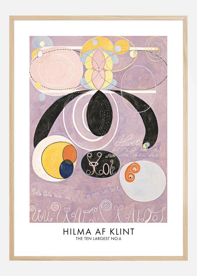 Bildverkstad Hilma af Klint - The Ten Largest No.6 Poster