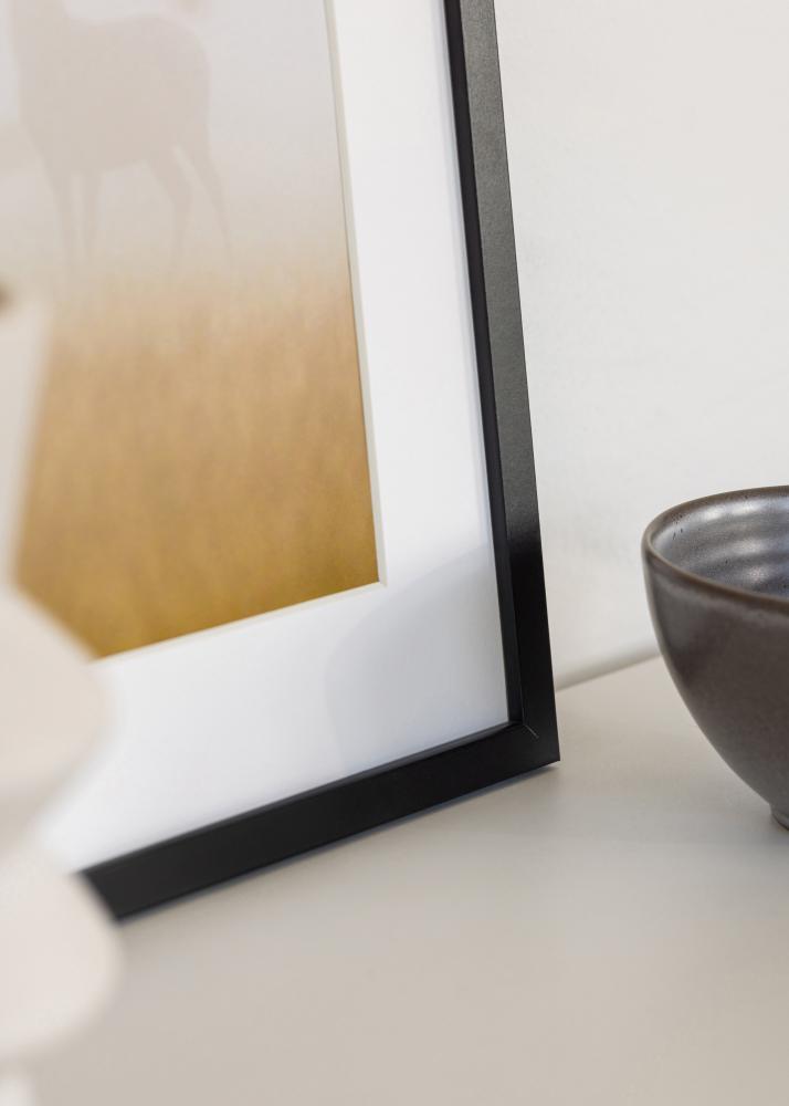 Jämtlands Ramfabrik Rahmen Trendy Acrylglas Schwarz 7x22 cm