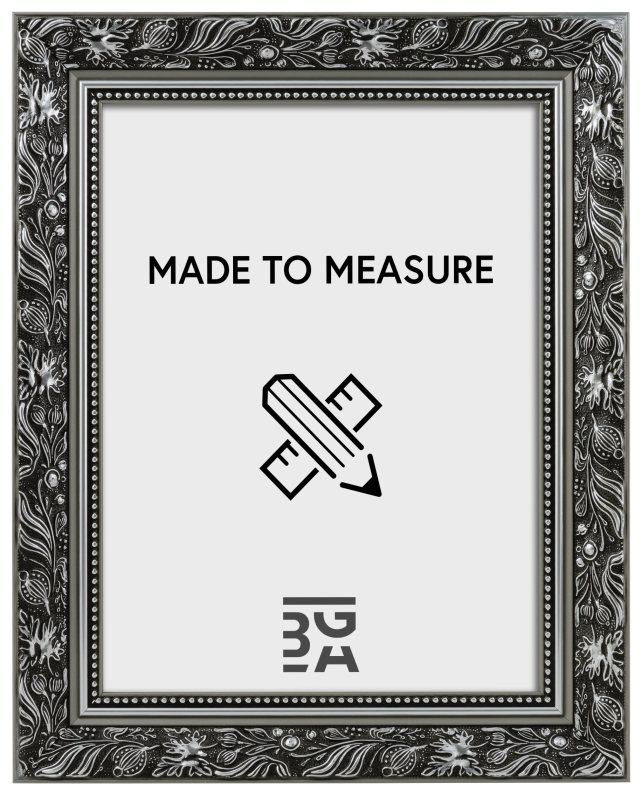 Ramverkstad Rahmen Alvastra Silber - Größe nach Wunsch