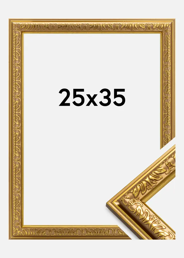 Artlink Rahmen Nostalgia Acrylglas Gold 25x35 cm