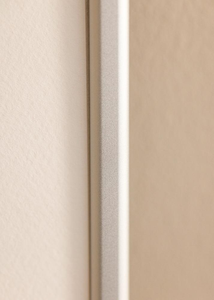 Ramverkstad Rahmen Kopenhagen Silber - Größe nach Wunsch