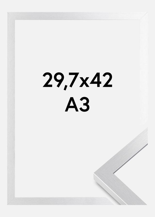 BGA Rahmen Selection Acrylglas Silber 29,7x42 cm (A3)