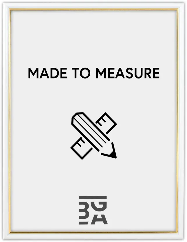 Ramverkstad Rahmen Jazz Weiß - Größe nach Wunsch