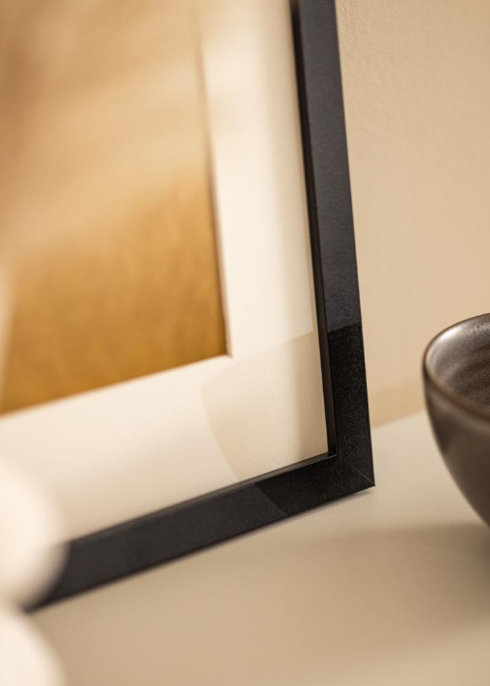 BGA Rahmen Deco Acrylglas Schwarz 18x24 cm