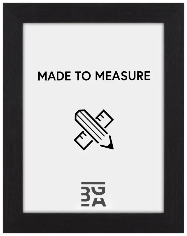 Ramverkstad 60x90 Ombud Rahmen Moviken Schwarz - Größe nach Wunsch