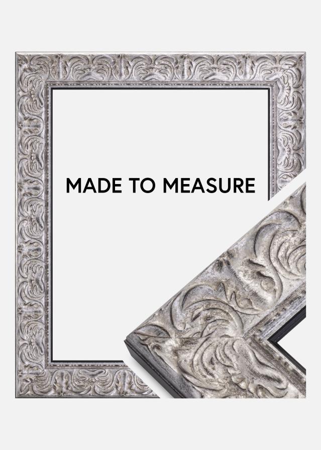 Ramverkstad 60x90 Ombud Rahmen Durham Silber - Größe nach Wunsch