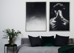 Schöne Silberrahmen 50x70 cm