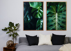 Natürliche Holzrahmen machen deine Motive lebendiger, wunderbar für Naturmotive. Hier ist einer unserer Favoriten aus massiver Eiche