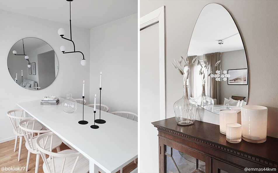 Mit Spiegeln Licht und Raum schaffen - BGASTORE.AT